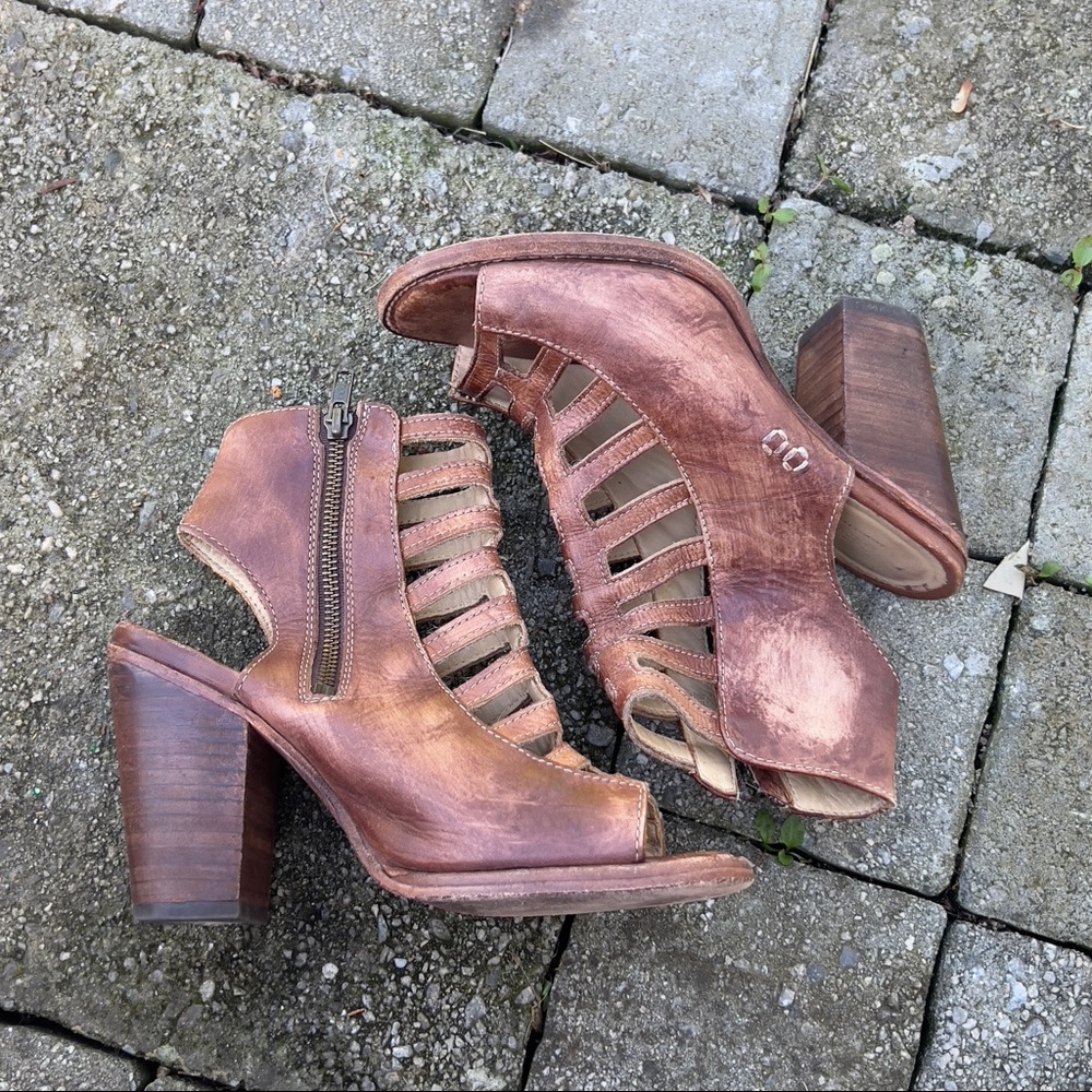 Bed stu Occam Heel sz 7 distressed
